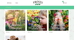 Desktop Screenshot of frostsgroup.digitickets.co.uk